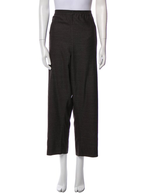 Eskandar Wool Wide Leg Pants