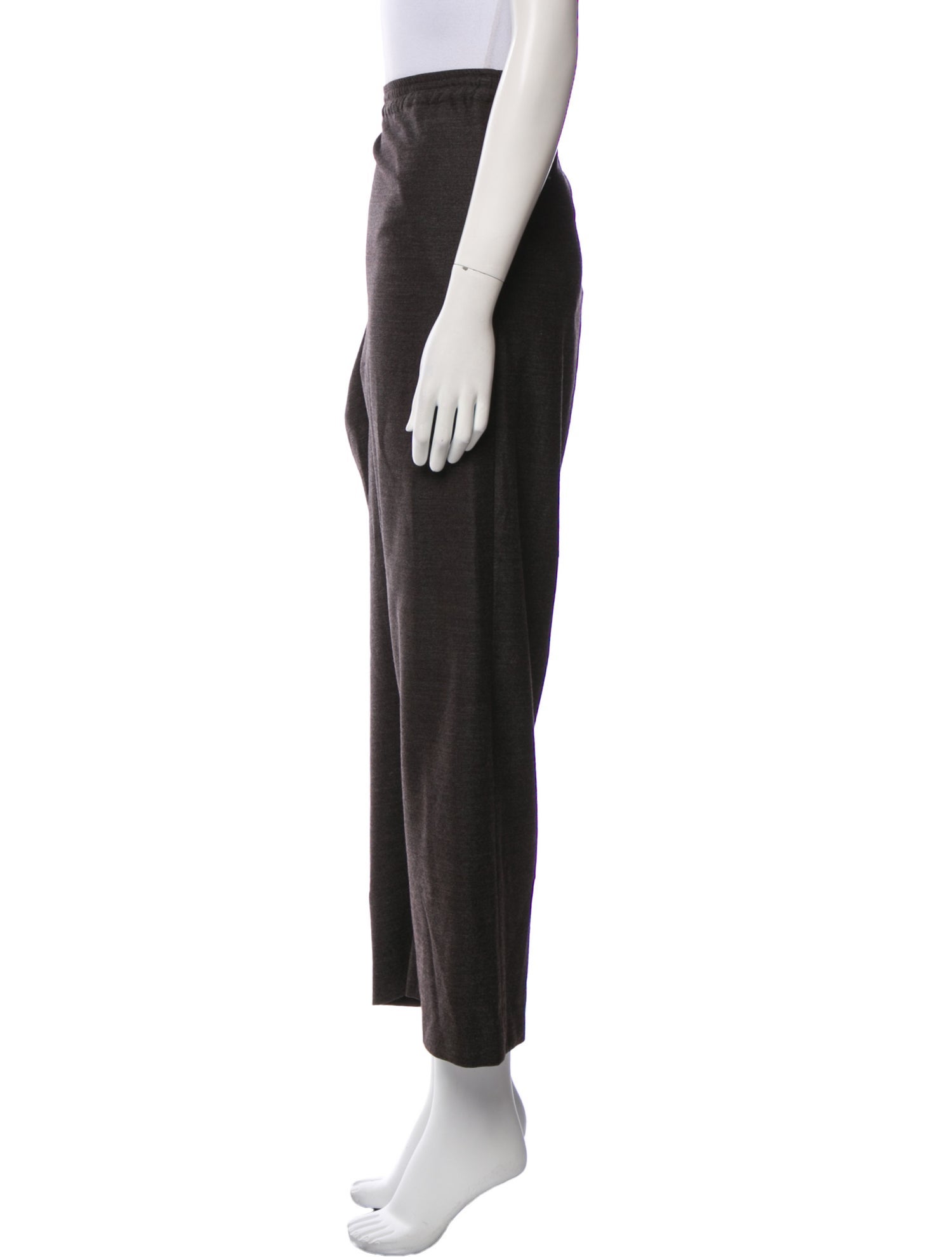 Eskandar Wool Wide Leg Pants