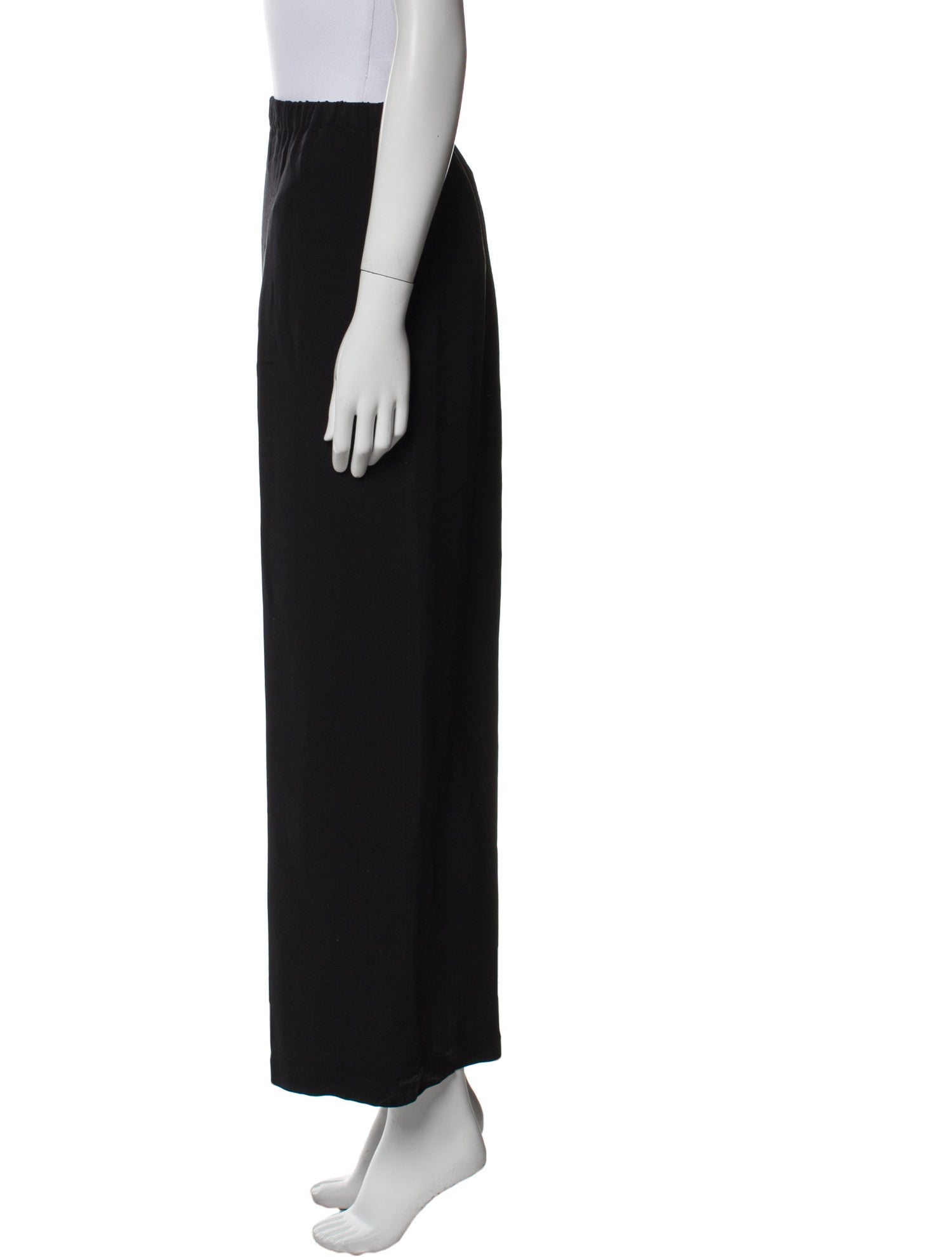 Eskandar Silk Wide Leg Pants