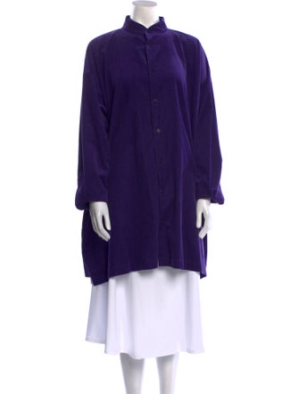 Eskandar Linen Mock Neck Tunic