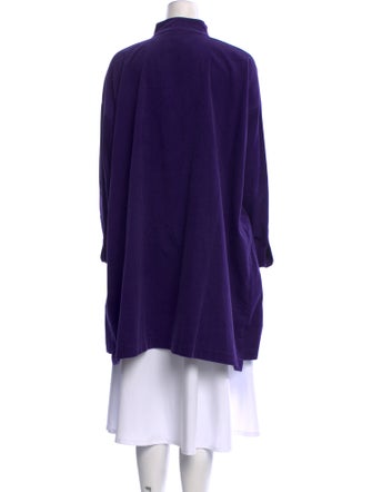 Eskandar Linen Mock Neck Tunic