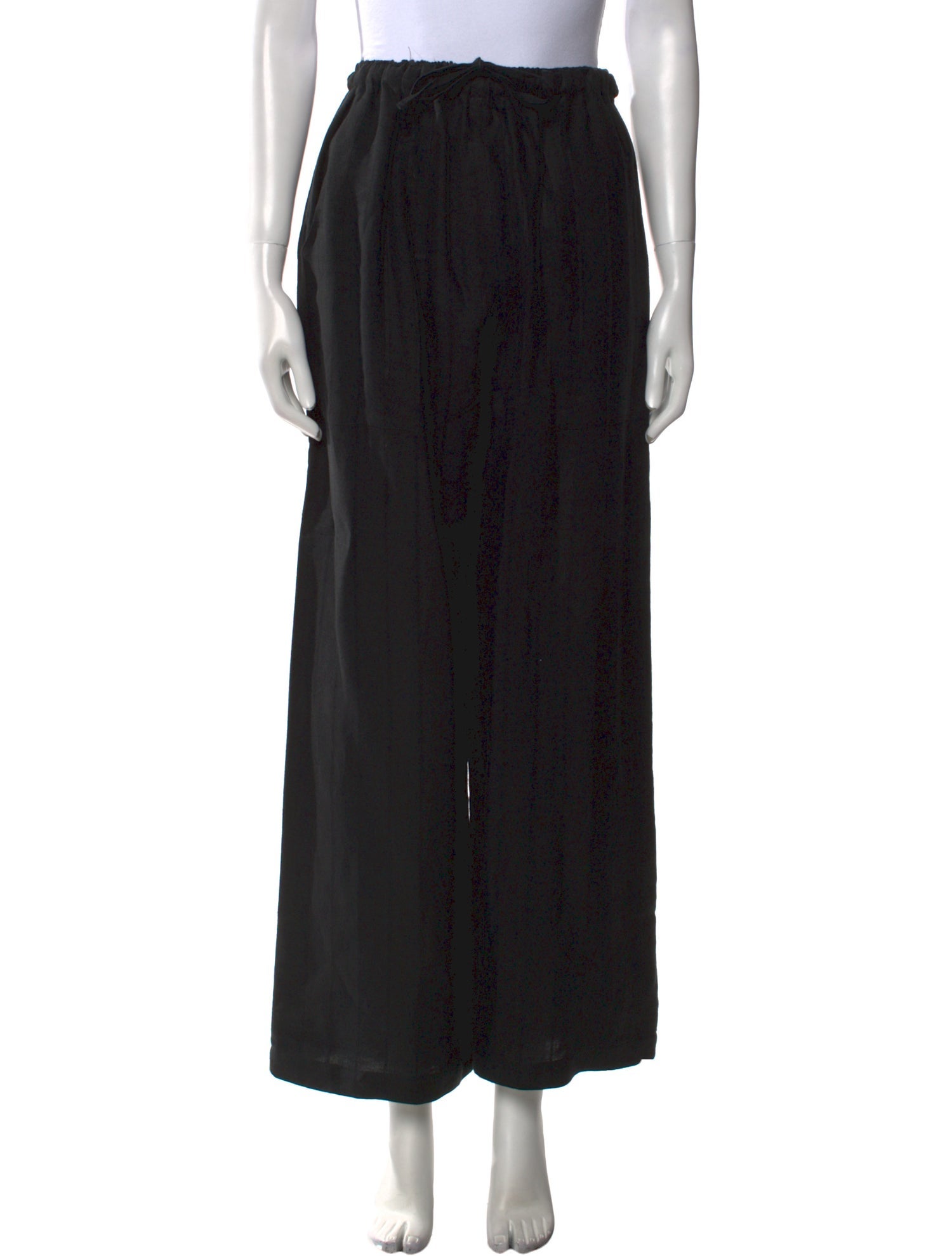 Eskandar Linen Wide Leg Pants