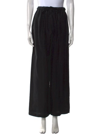 Eskandar Linen Wide Leg Pants