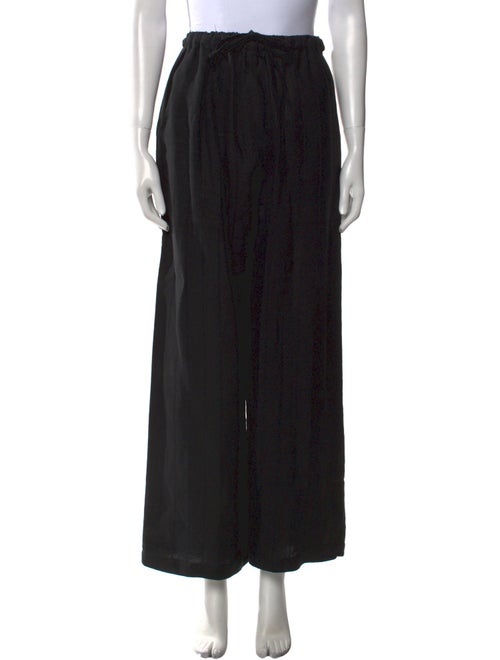 Eskandar Linen Wide Leg Pants