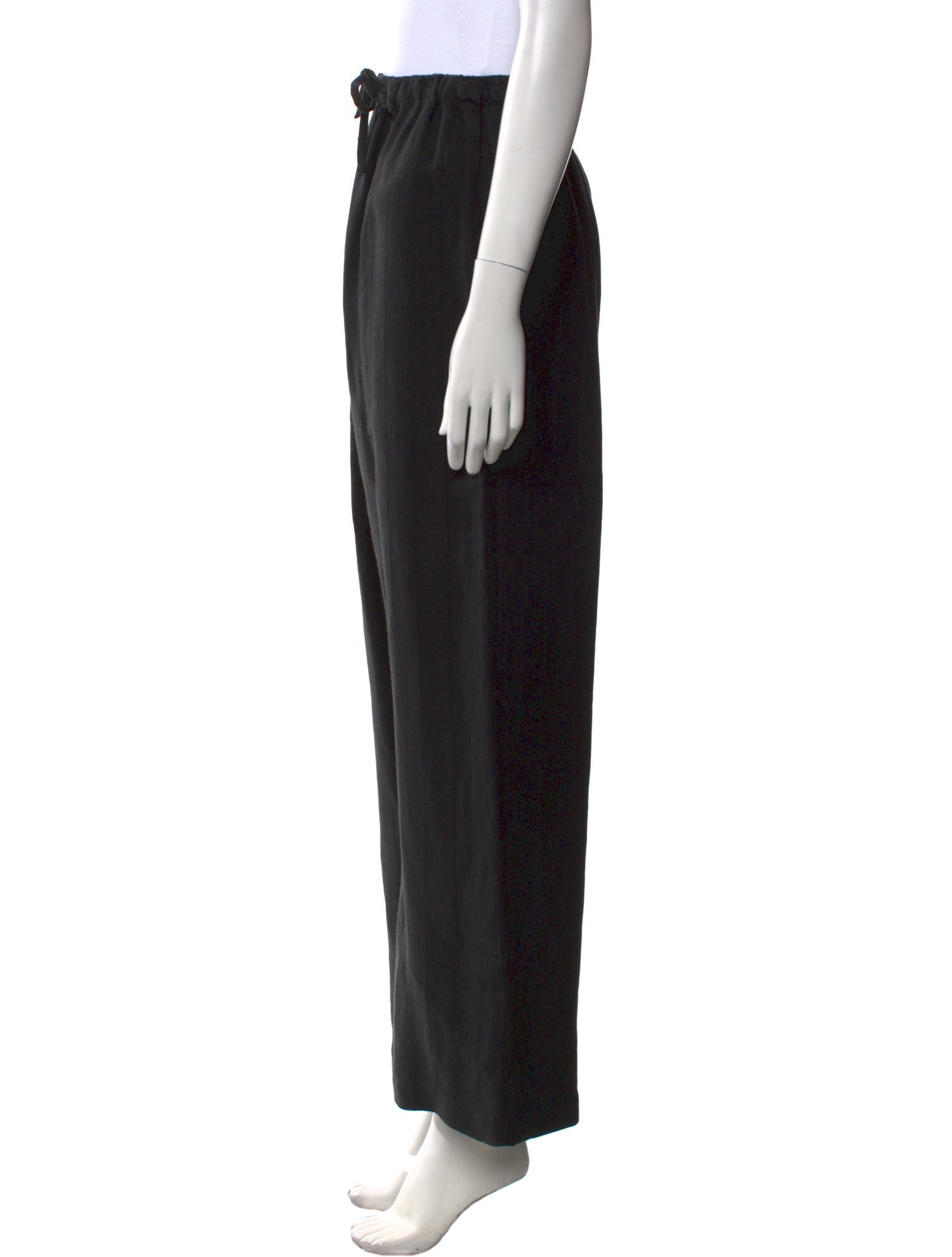 Eskandar Linen Wide Leg Pants