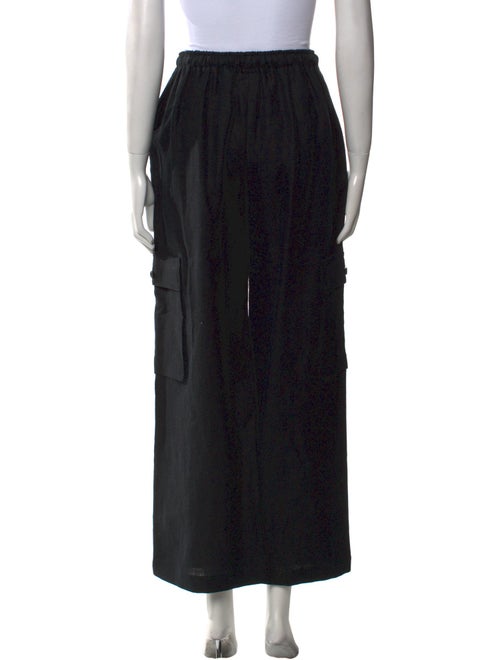 Eskandar Linen Wide Leg Pants