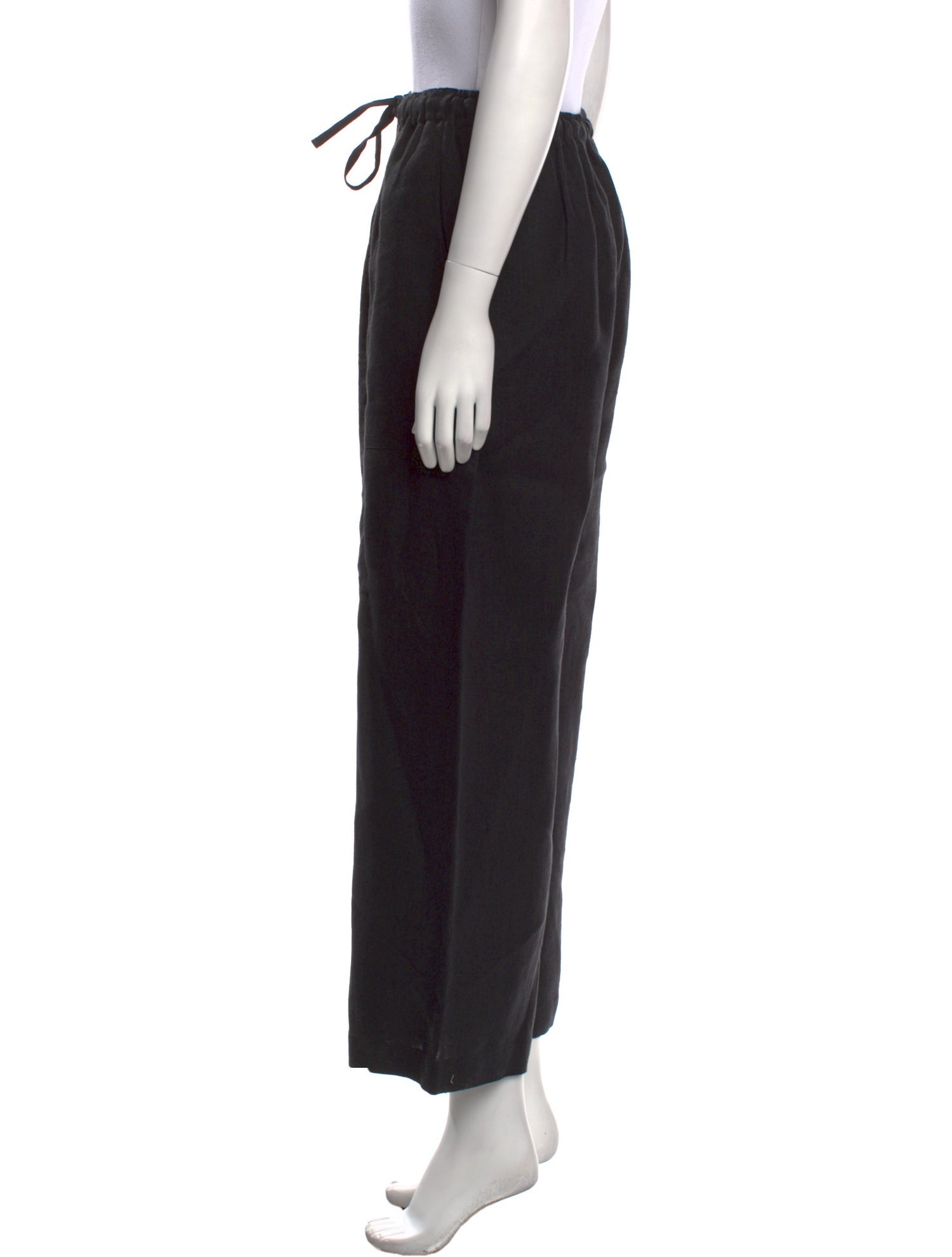 Eskandar Linen Wide Leg Pants