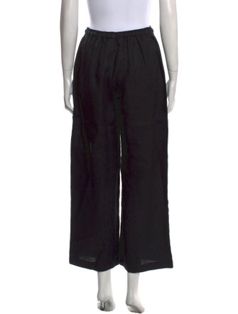 Eskandar Linen Wide Leg Pants