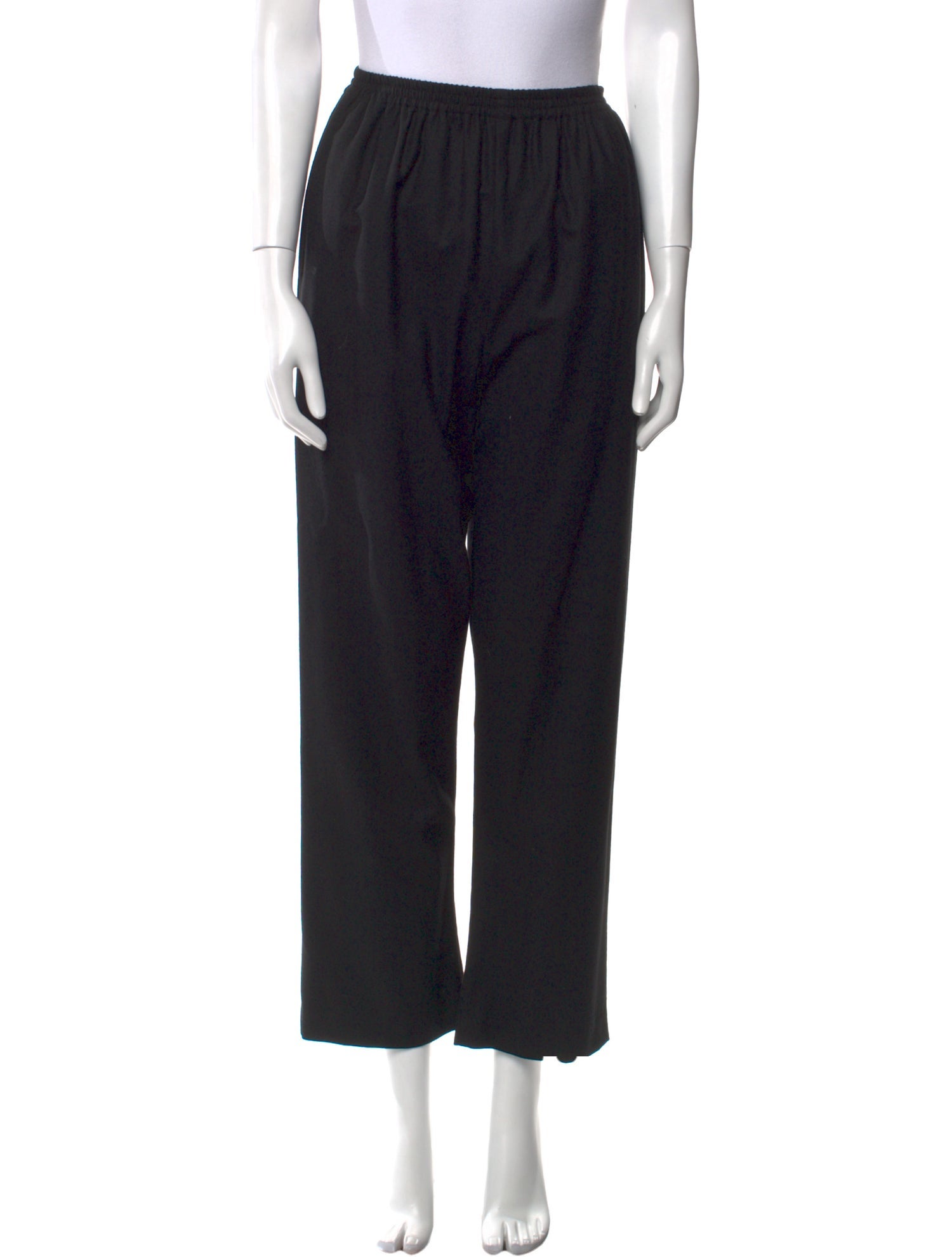 Eskandar Wool Wide Leg Pants