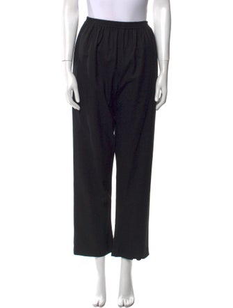 Eskandar Wool Wide Leg Pants