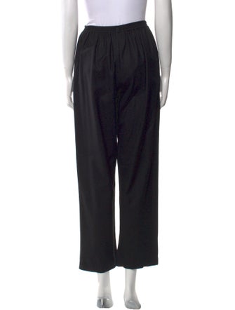 Eskandar Wool Wide Leg Pants