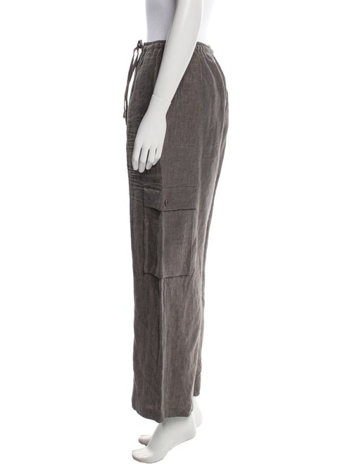 Eskandar Linen Wide Leg Pants