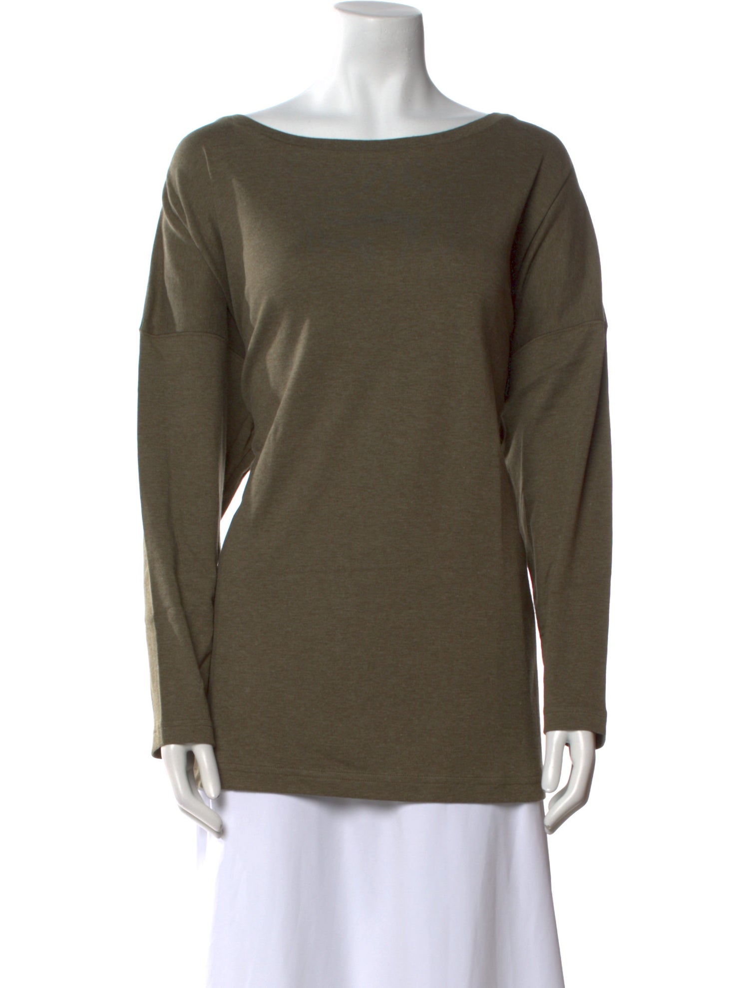 Eskandar Bateau Neckline Long Sleeve Top w/ Tags
