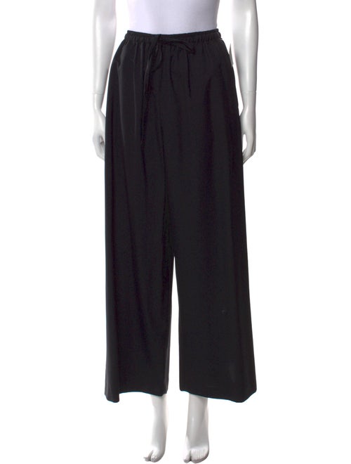 Eskandar Wool Wide Leg Pants