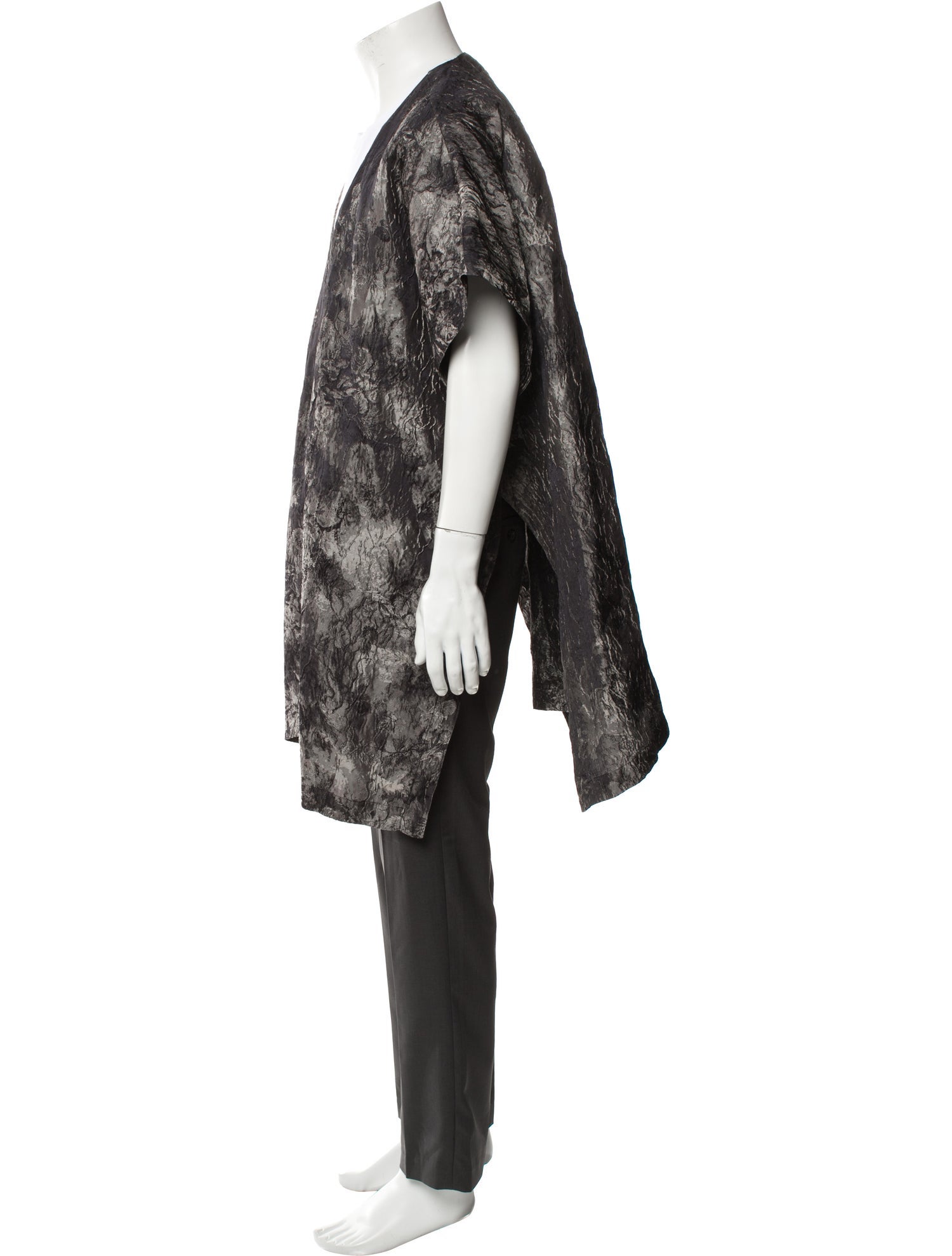 Eskandar Printed Robe