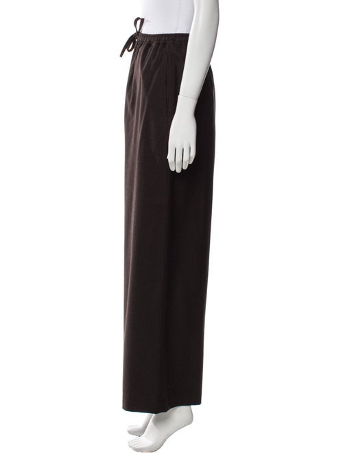 Eskandar Wool Wide Leg Pants
