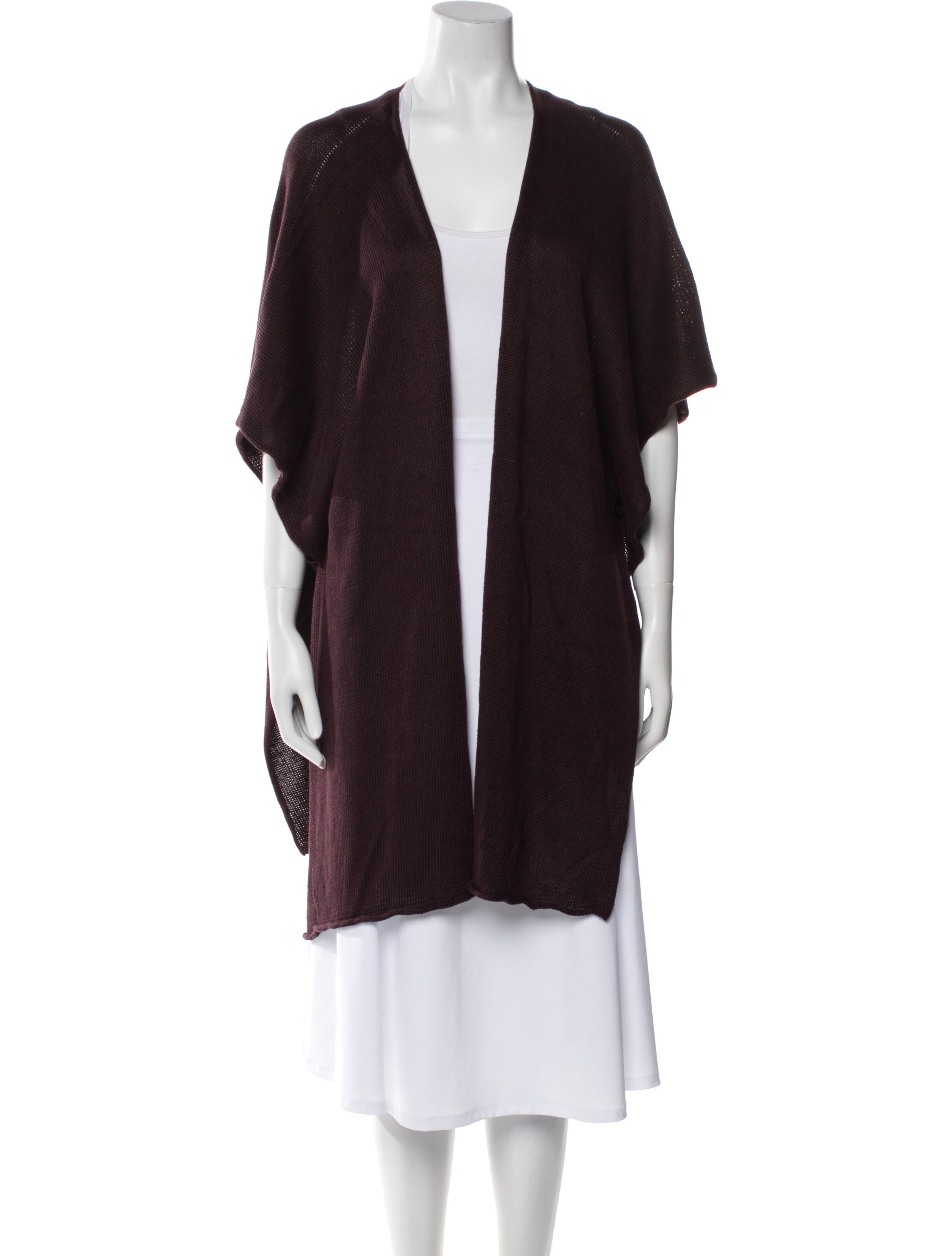 Eskandar Linen Open Front Sweater