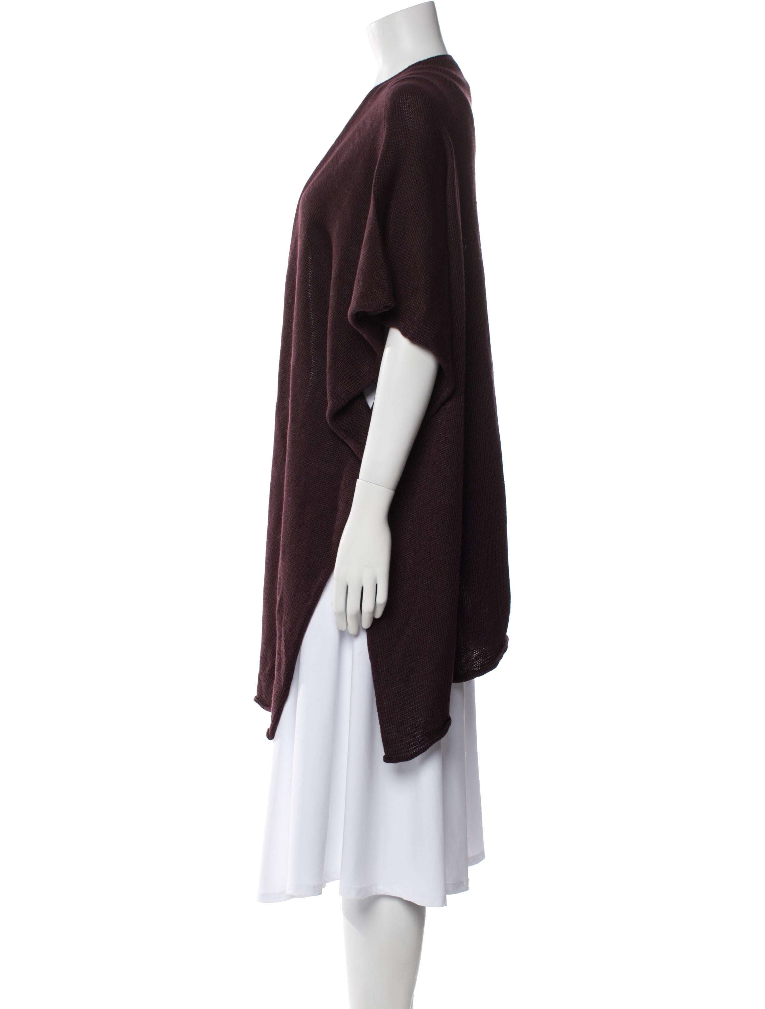 Eskandar Linen Open Front Sweater