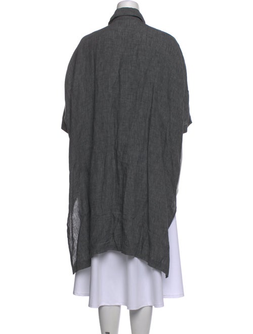 Eskandar Linen Short Sleeve Tunic