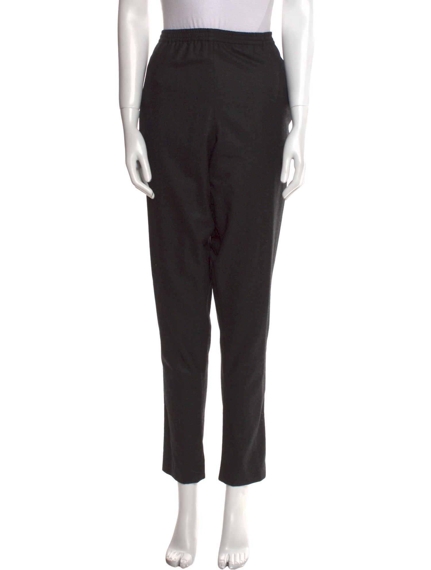 Eskandar Wool Straight Leg Pants