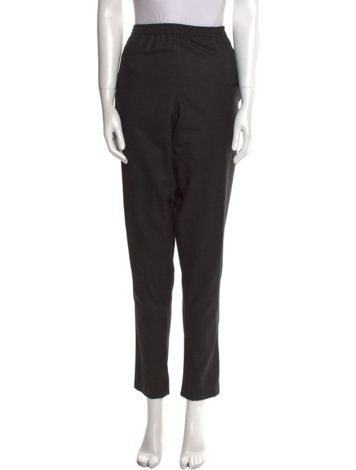 Eskandar Wool Straight Leg Pants