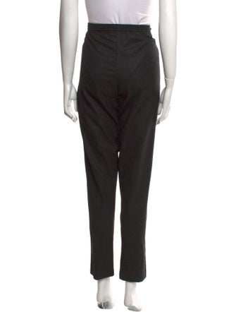 Eskandar Wool Straight Leg Pants