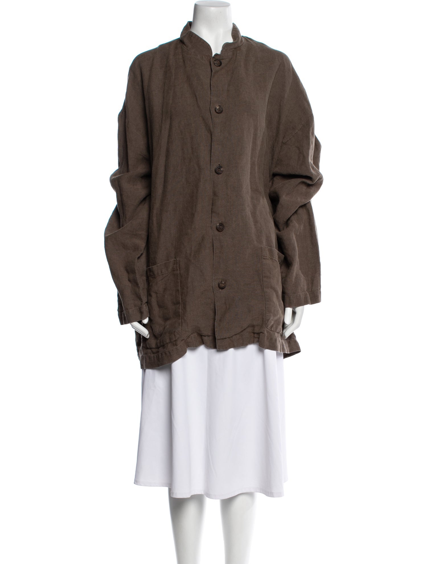 Eskandar Linen Utility Jacket