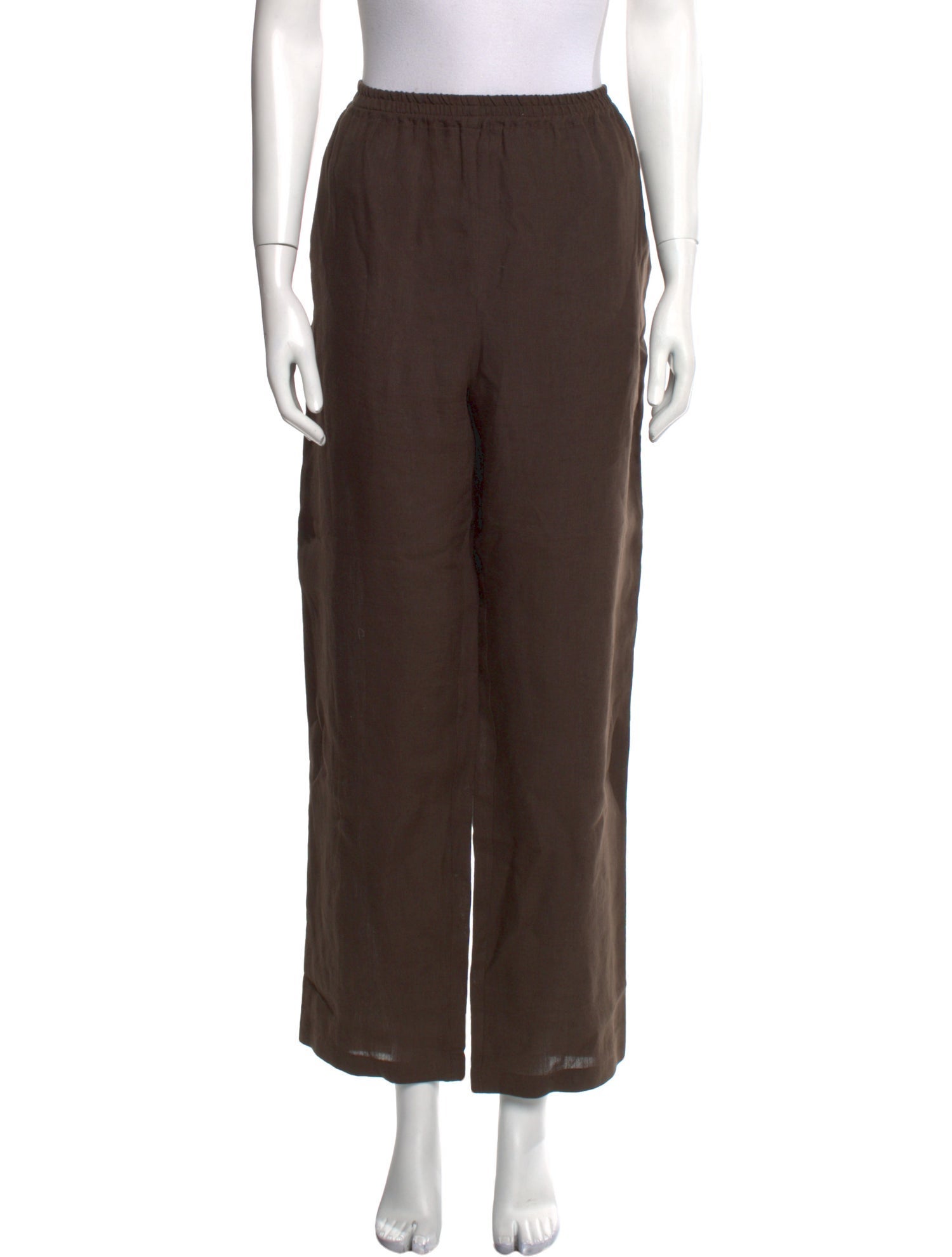 Eskandar Linen Wide Leg Pants