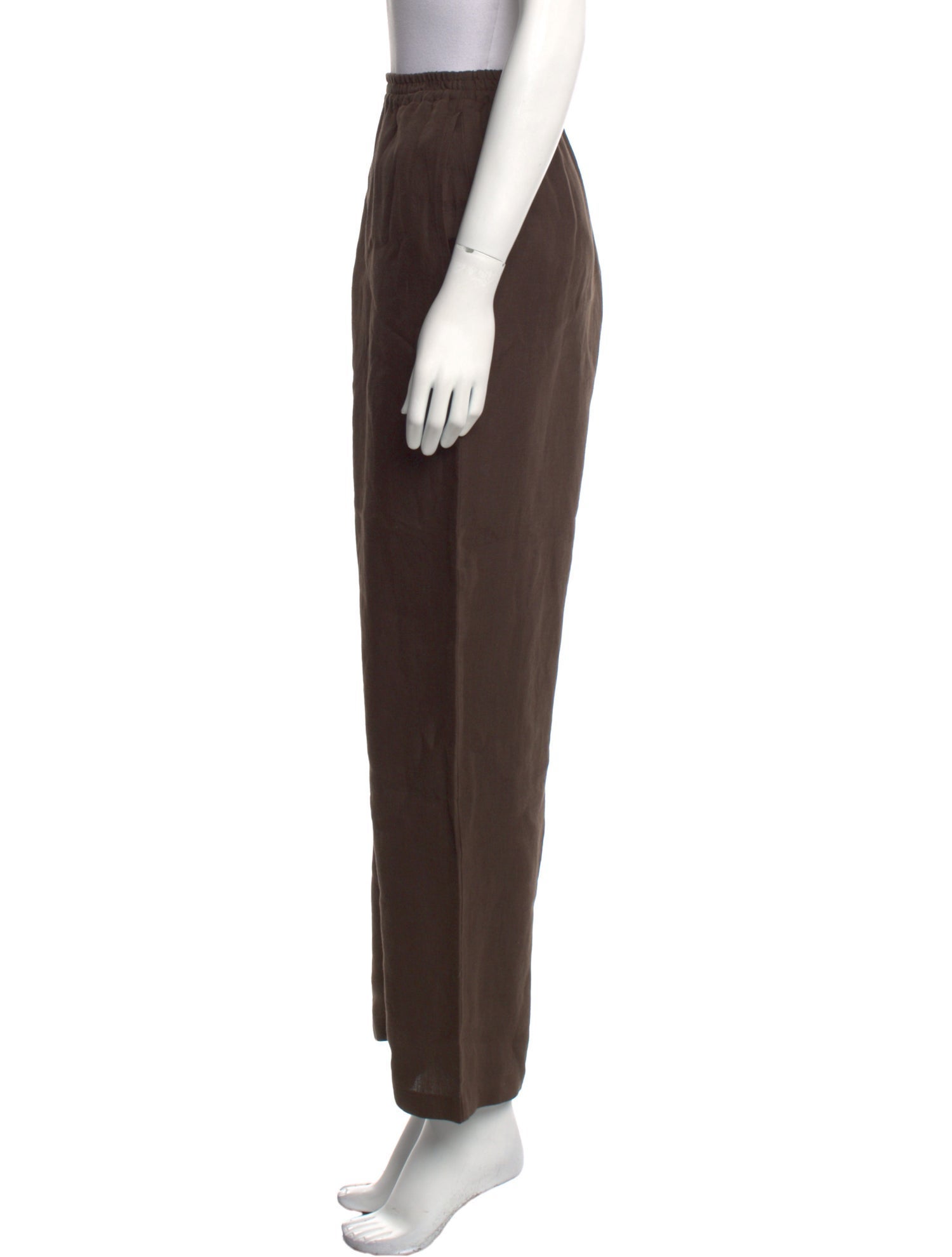 Eskandar Linen Wide Leg Pants