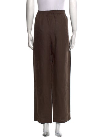 Eskandar Linen Wide Leg Pants