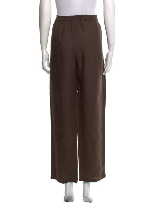 Eskandar Linen Wide Leg Pants