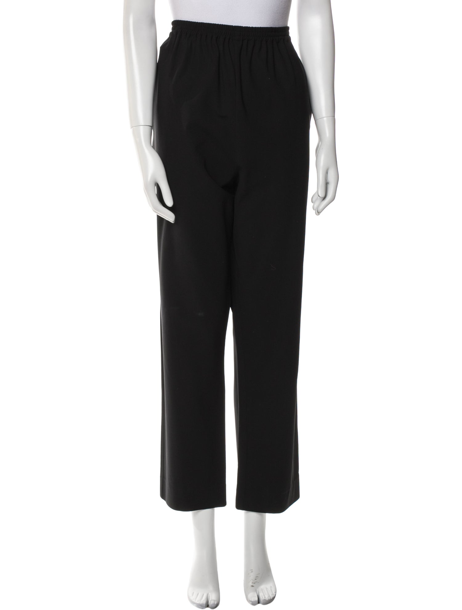 Eskandar Wool Straight Leg Pants