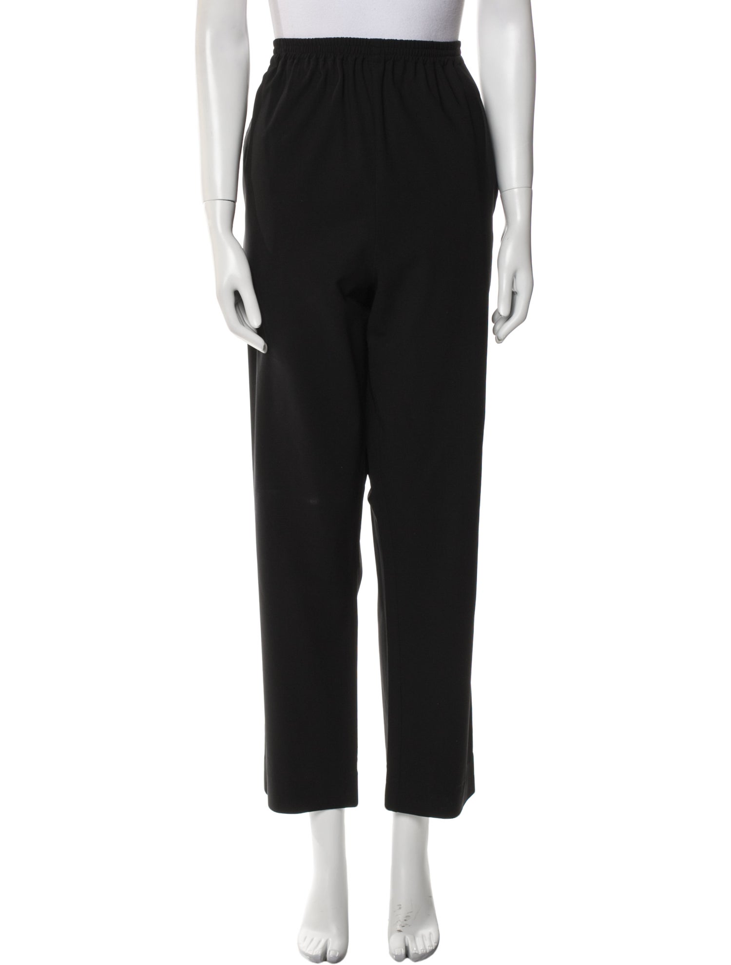 Eskandar Wool Straight Leg Pants