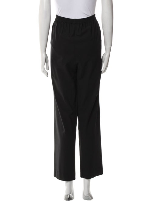 Eskandar Wool Straight Leg Pants