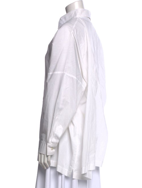 Eskandar Long Sleeve Button-Up Top