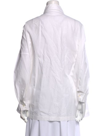 Eskandar Long Sleeve Button-Up Top