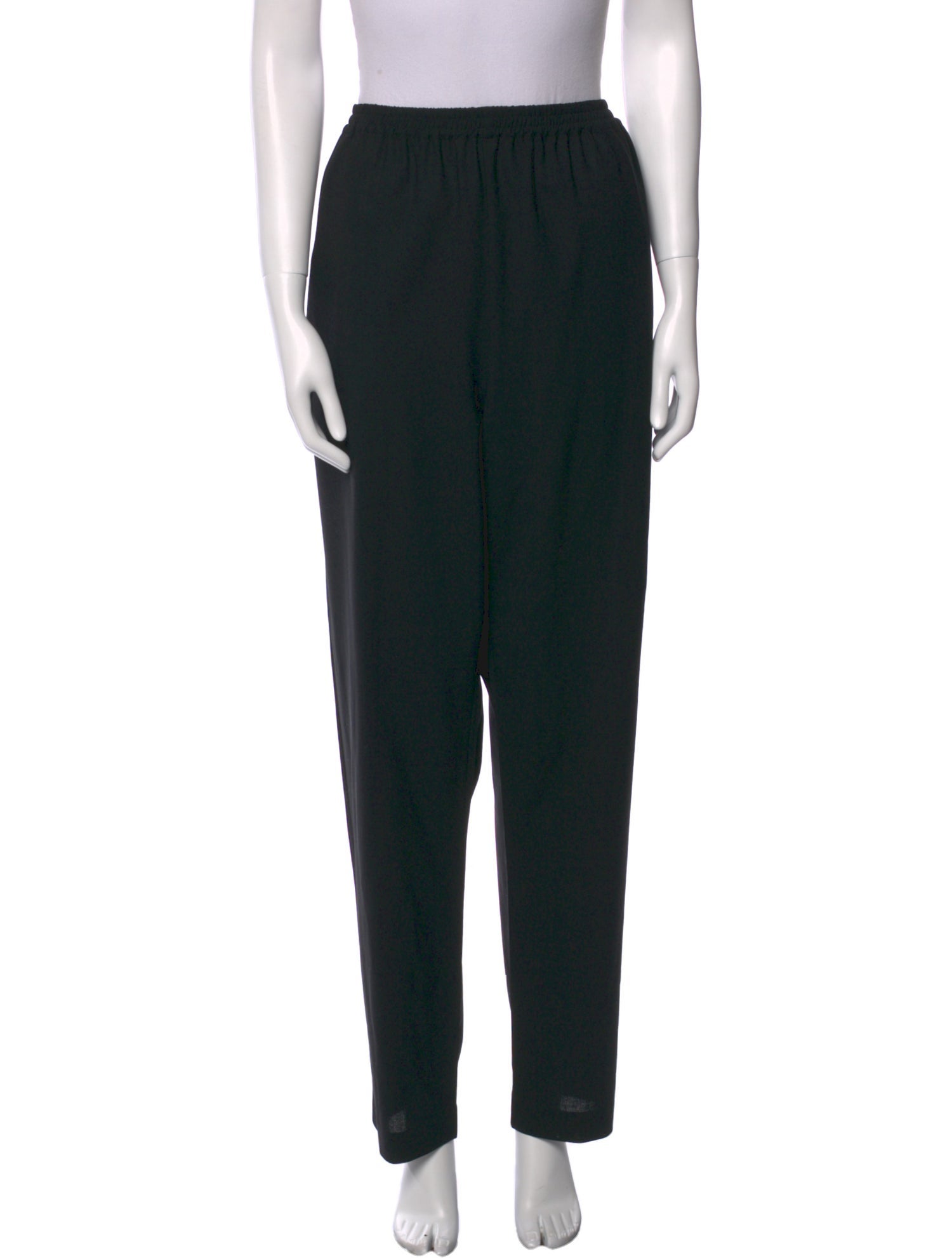 Eskandar Wool Straight Leg Pants