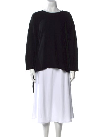 Eskandar Cashmere Scoop Neck Sweater