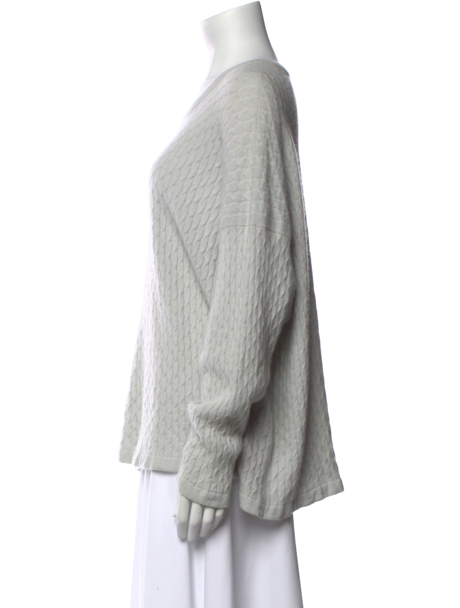 Eskandar Cashmere Scoop Neck Sweater
