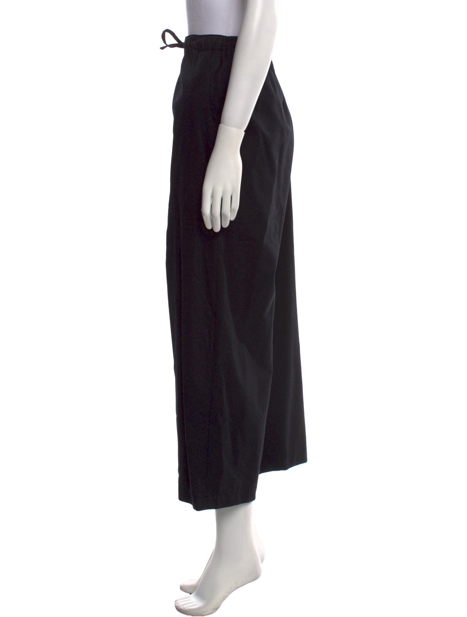 Eskandar Wool Wide Leg Pants