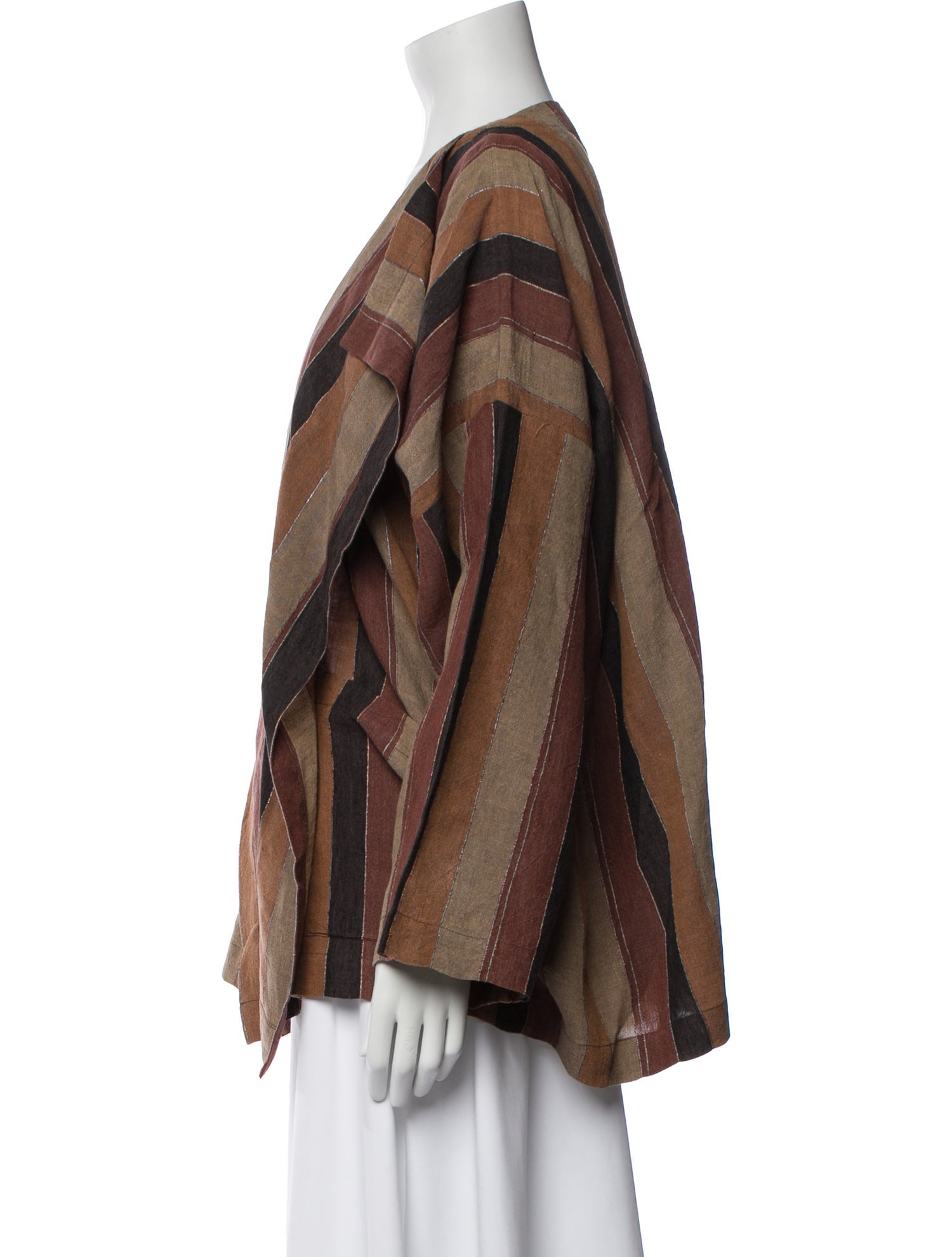 Eskandar Linen Printed Blouse