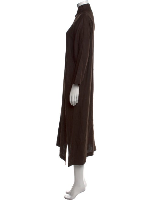 Eskandar Linen Long Dress