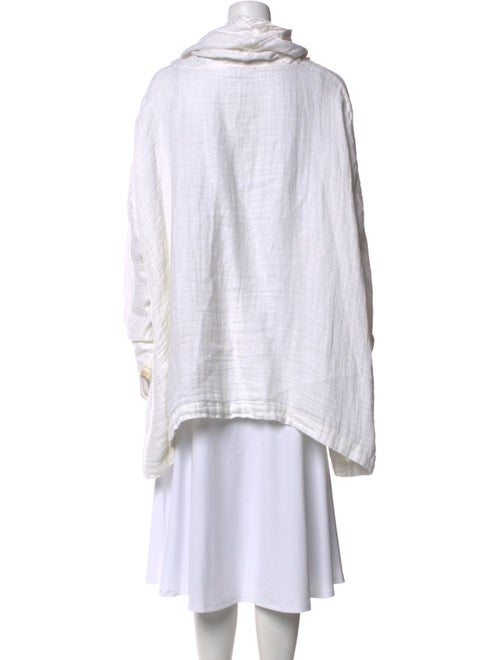 Eskandar Linen Cowl Neck Tunic