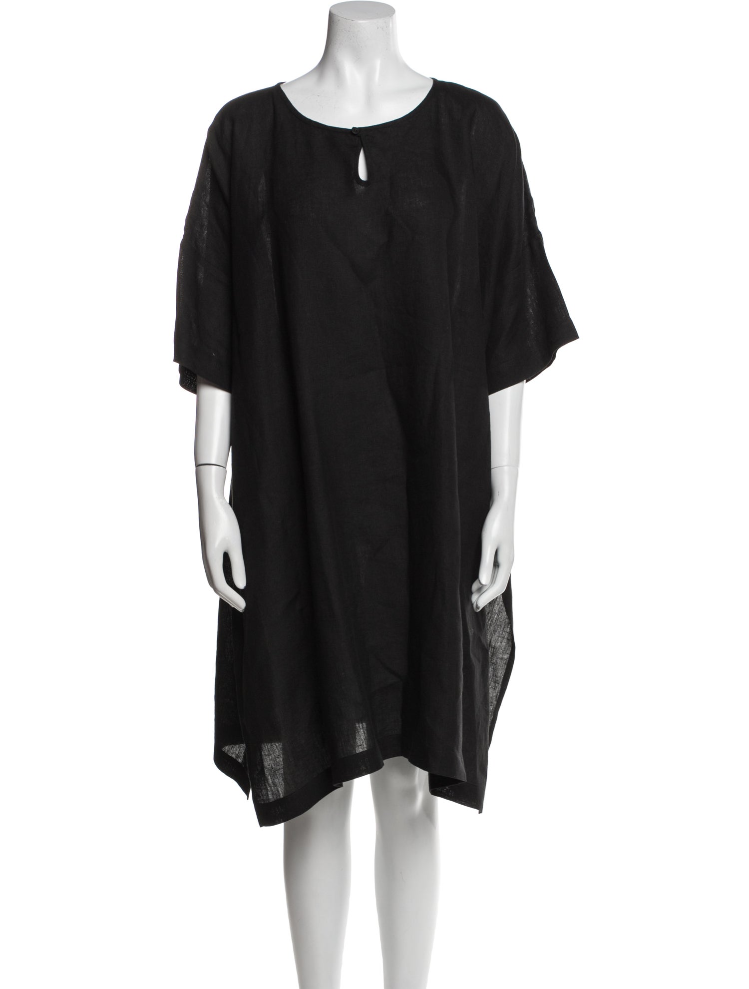 Eskandar Linen Knee-Length Dress
