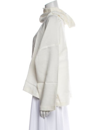 Eskandar Linen Turtleneck Sweatshirt