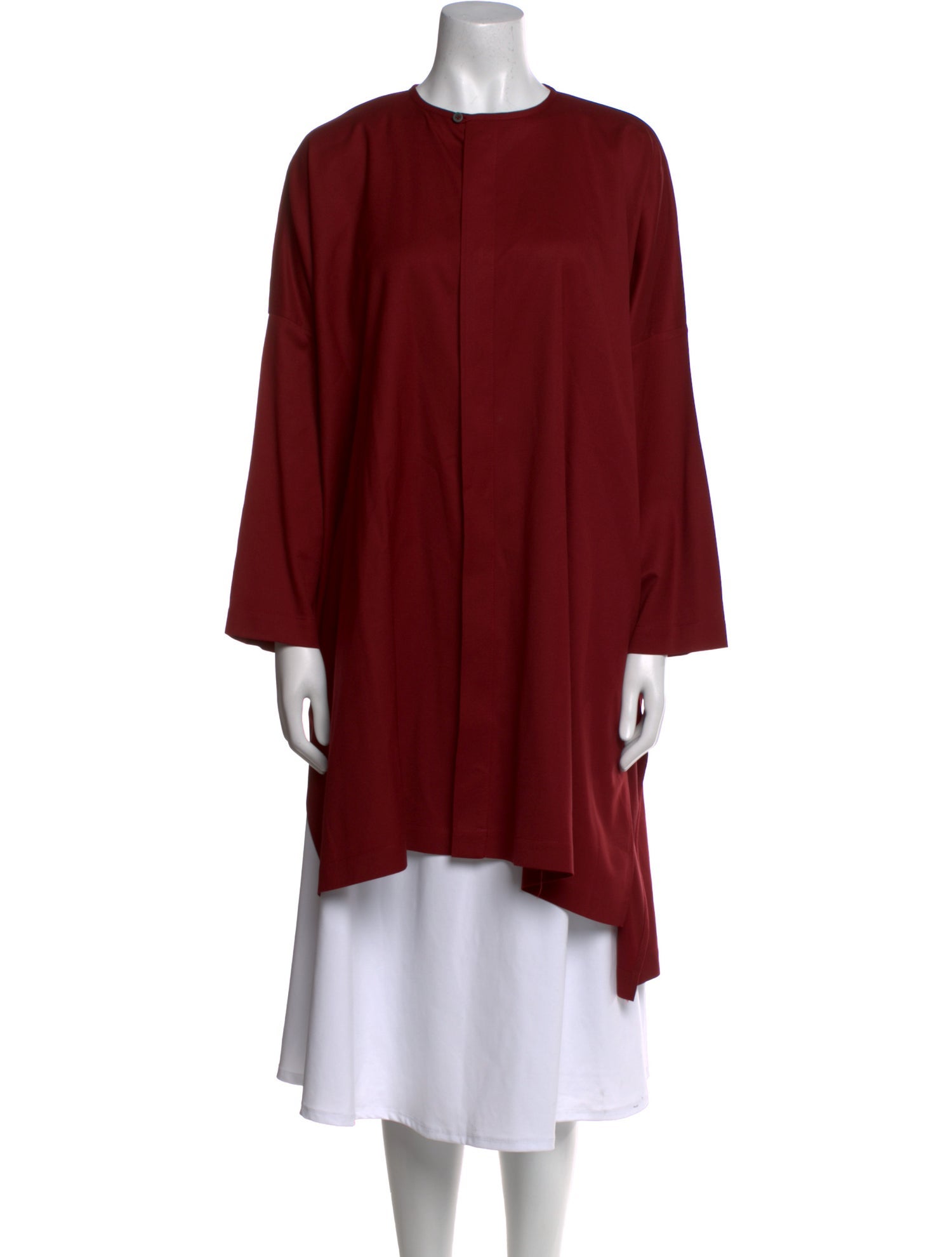Eskandar Virgin Wool Crew Neck Tunic