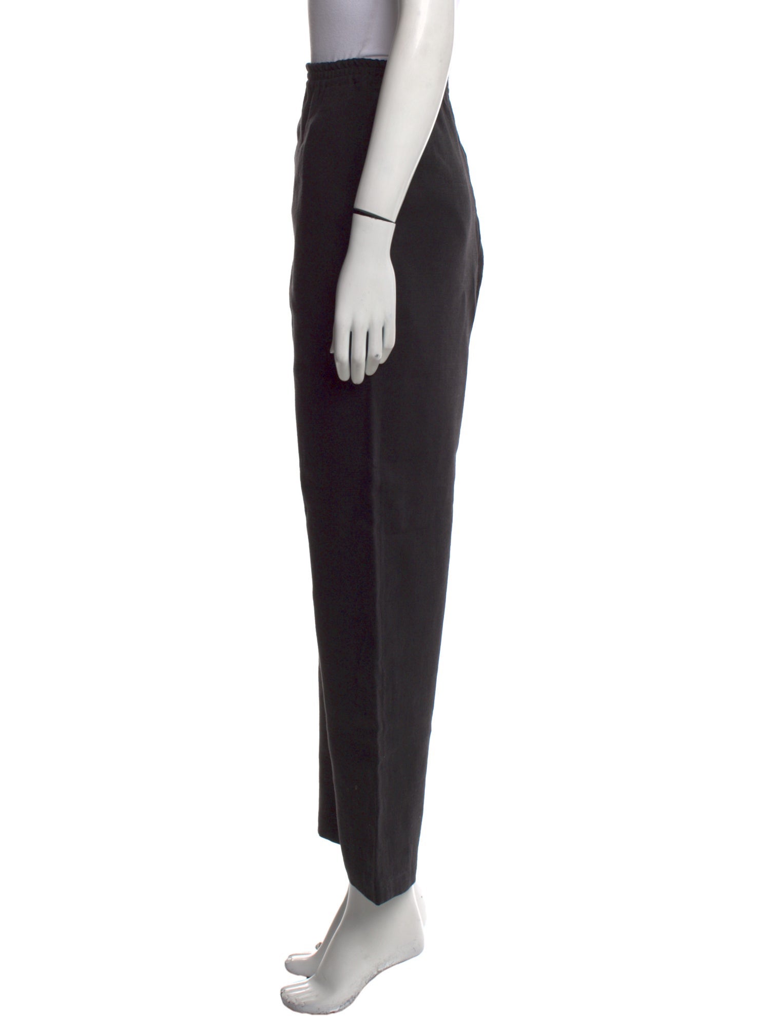 Eskandar Linen Wide Leg Pants