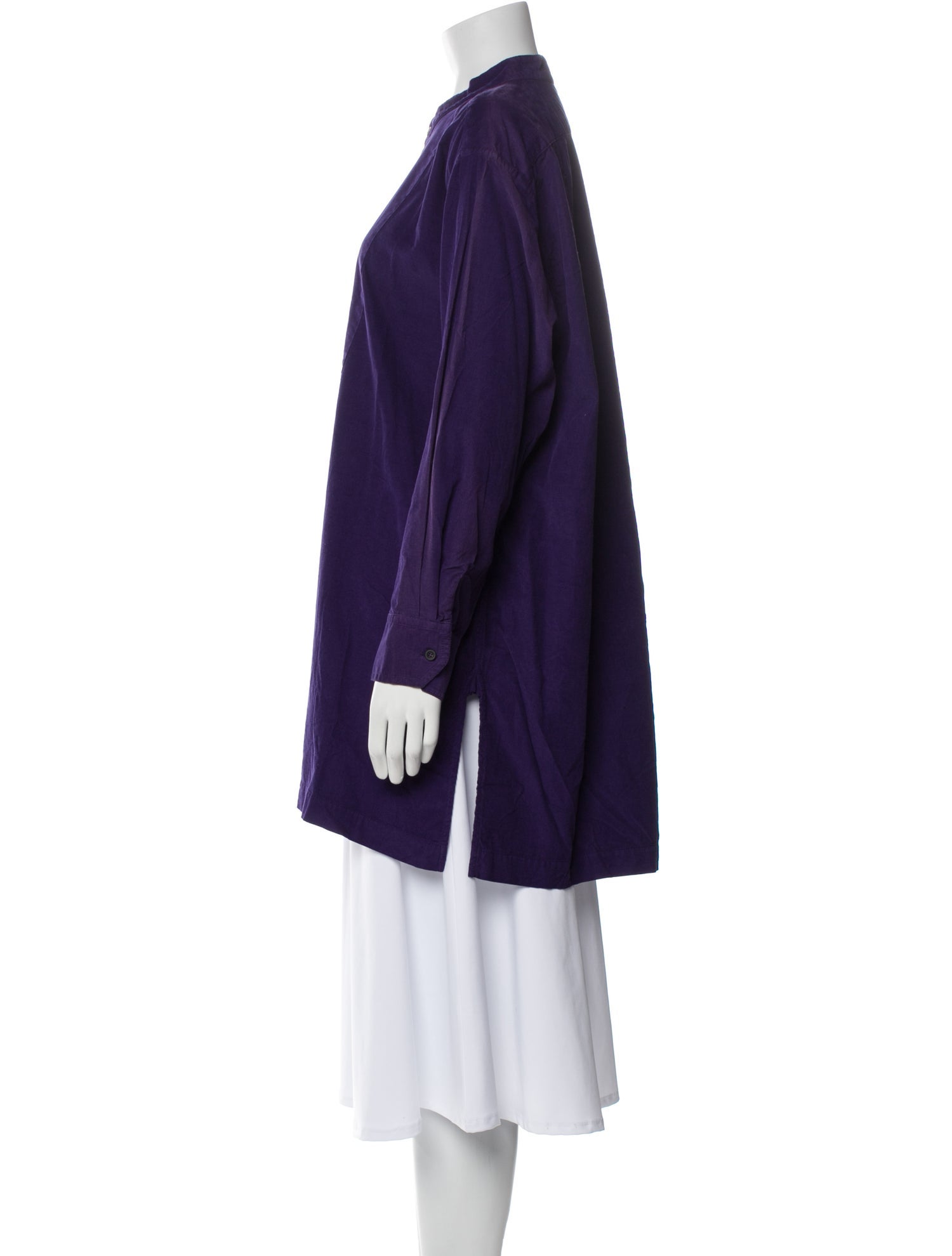 Eskandar Mock Neck Long Sleeve Tunic w/ Tags