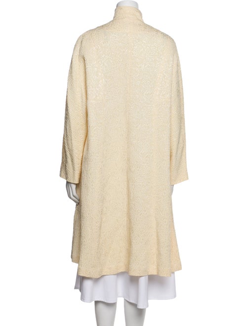 Eskandar Wool Printed Coat