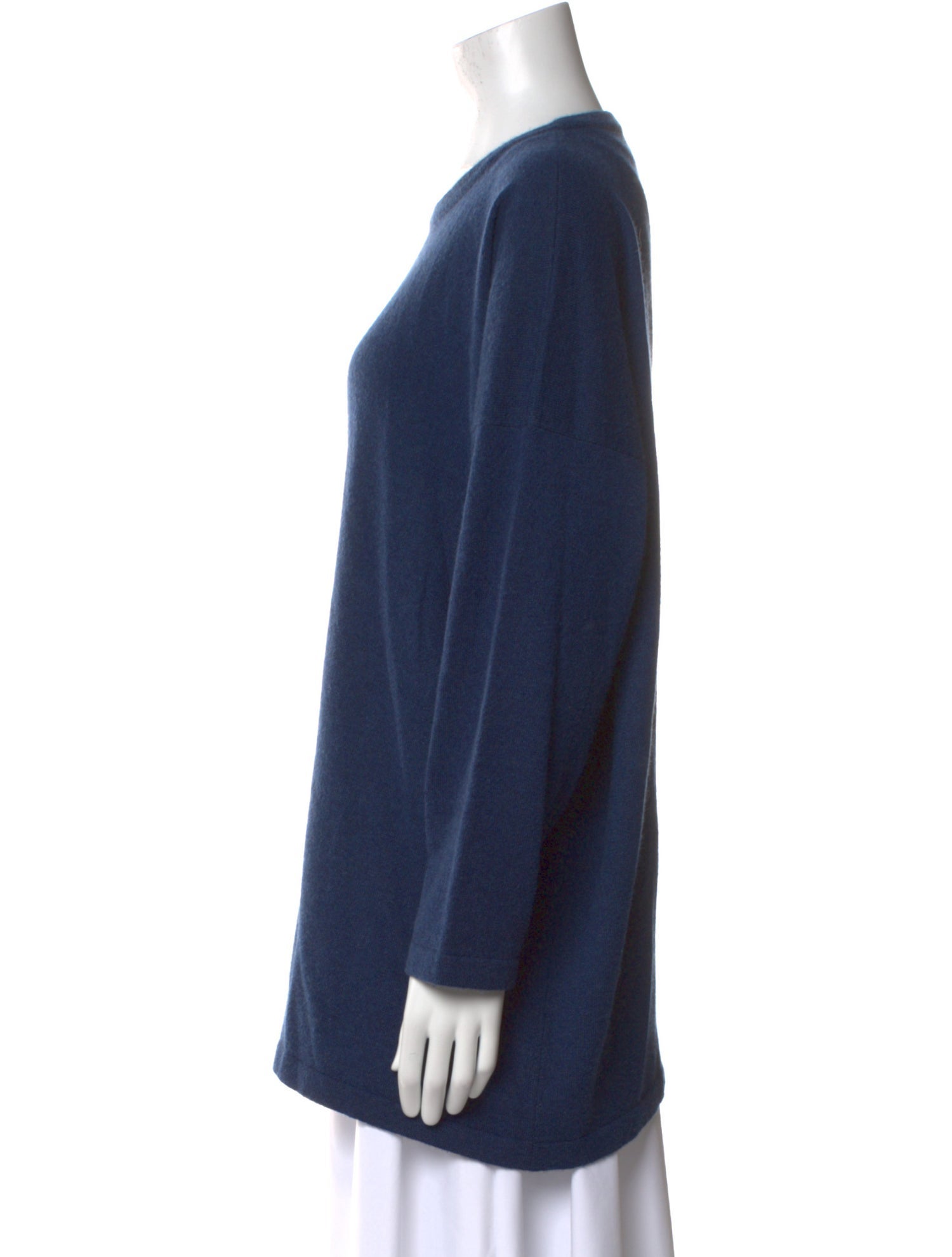 Eskandar Cashmere Bateau Neckline Sweater